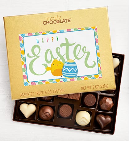 Simply Chocolate® Happy Easter Chick 17pc Chocolate